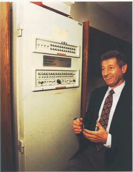 L. Kleinrock with the IMP
